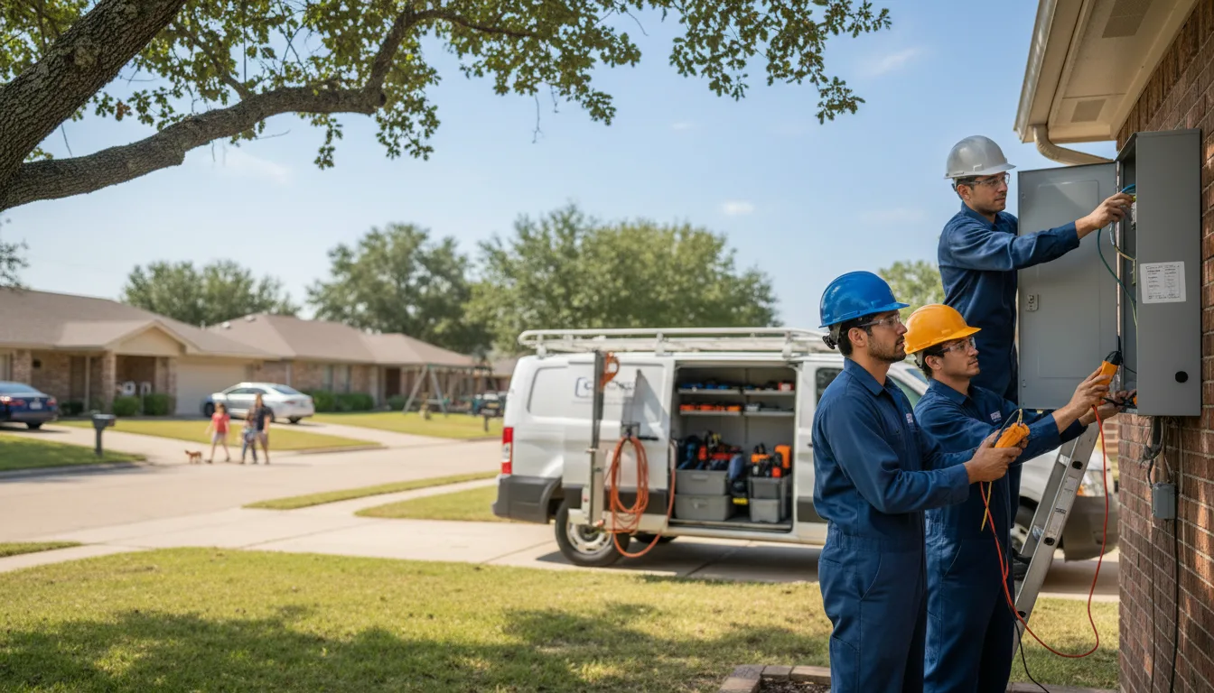 Certified electrician providing emergency electrical services in Milan, IL